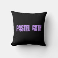 Almohada reversible pastel goth