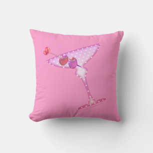 Almohada REVERSIBLE Pink Martini American MoJo
