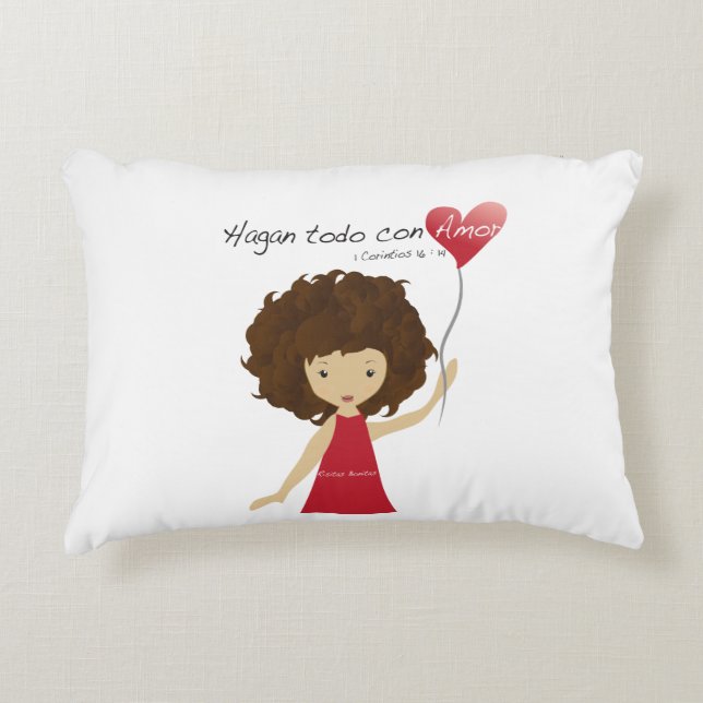 Almohada Risitas Bonitas (Anverso)