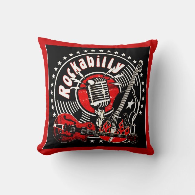 almohada rockabilly (Anverso)