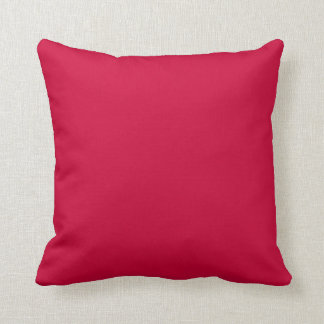 almohada roja burdeos