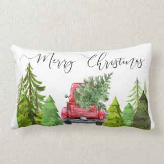 ALMOHADA ROJA DEL ACENTO DEL CAMIÓN DEL CORTIJO