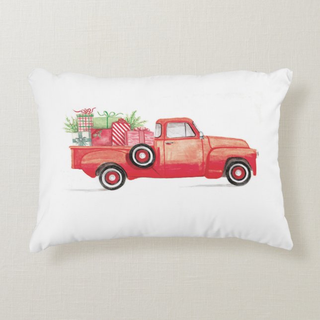 Almohada roja del camión de Chevy (Anverso)