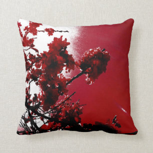 Almohada (roja) del flor