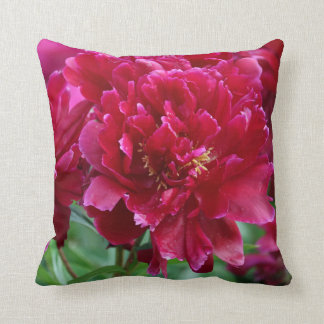 Almohada roja del Peony