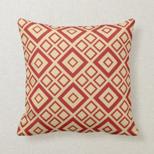 Almohada roja y poner crema del modelo del