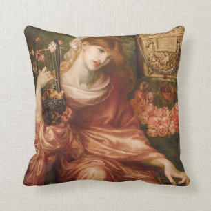 Almohada romana del jugador de la arpa de Rossetti