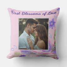 Almohada Romántica Personalizada – Foto de Pareja