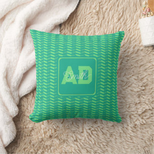 Almohada rosa brillante chic de boda