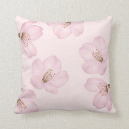 Almohada rosa clara de Sakura de la flor de cerezo