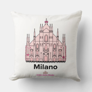 Almohada rosa del Duomo de Milán Jirai Kei Coquett