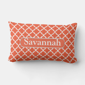 Almohada rosa marroquí personalizada