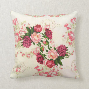 Almohada rosada de los rosas