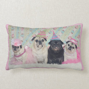 Almohada rosada del barro amasado de Pugalicious