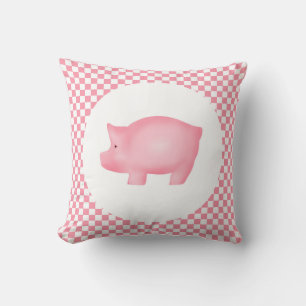 Almohada rosada del cerdo