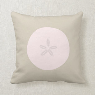 Almohada rosada del dólar de arena