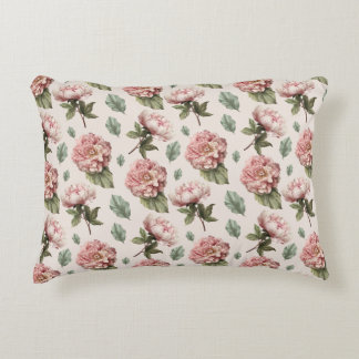 almohada rosas vintage para amante de las flores
