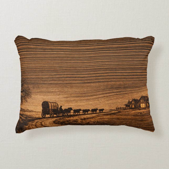 Almohada Rústica Vintage (Anverso)