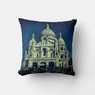 Almohada Sacré-Cœur Montmartre Canvas París