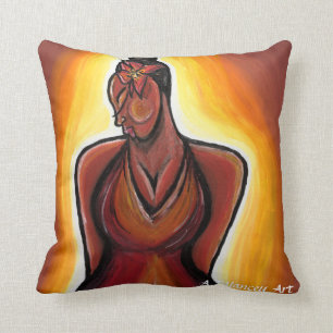 Almohada silenciosa de la belleza