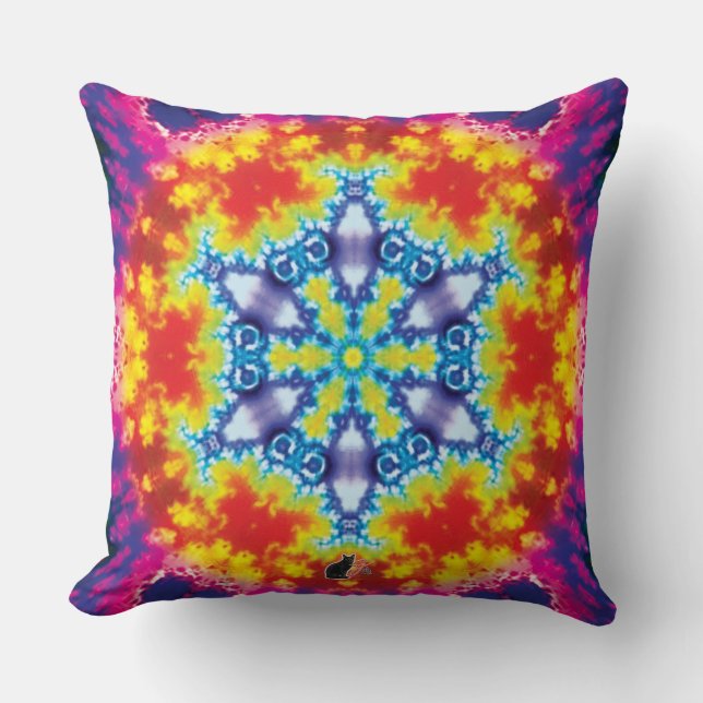 Almohada Sparkly Caleidoscopio (Anverso)