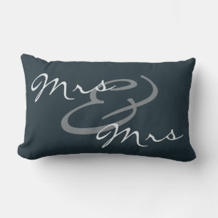 Almohada Sra y Sra Madera
