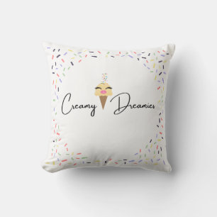 Almohada Suave Cremosa Sueñitos Purpurina