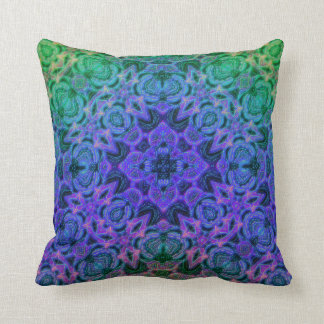 Almohada subacuática de la mandala del jardín de