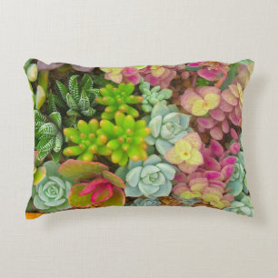 Almohada suculenta 12" del acento de la textura de