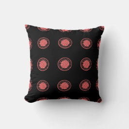 Almohada Super Dot Throw | coral