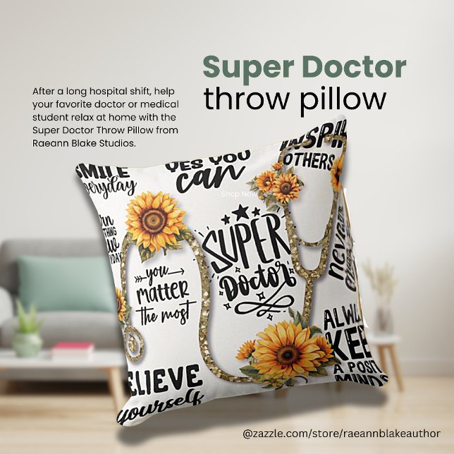 Almohada Superhéroe Doctor (Subido por el creador)