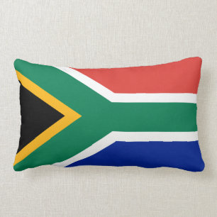 Almohada surafricana de la bandera