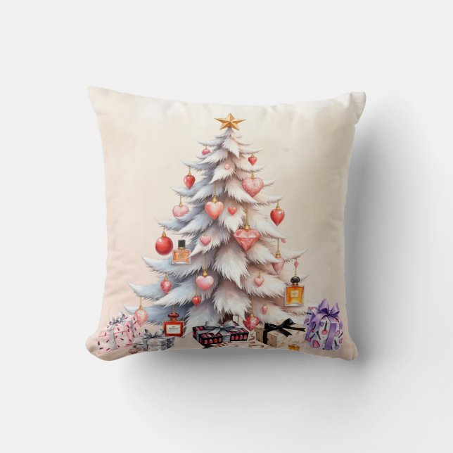 Almohada temática de Belleza/Maquillaje impresiona (Anverso)