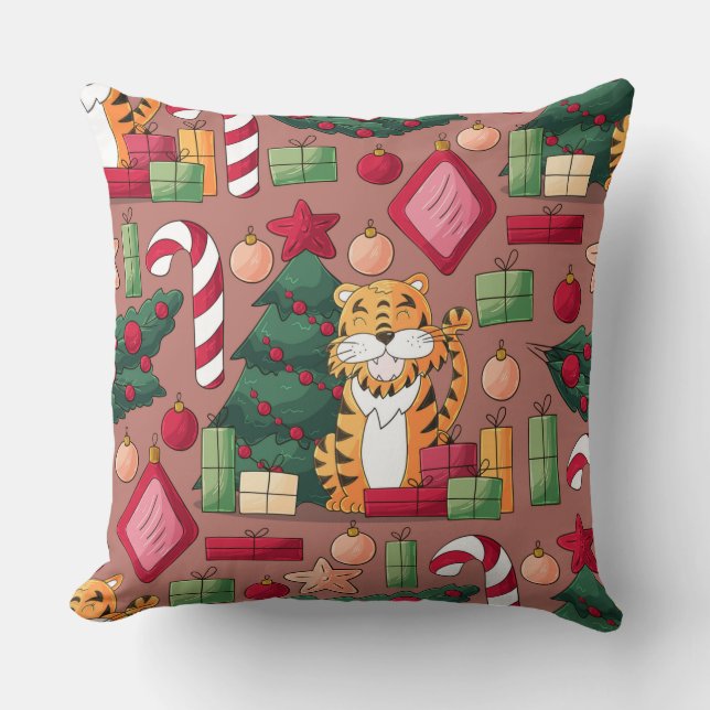 almohada temática de Navidades pequeños (Anverso)