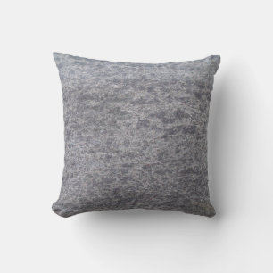 Almohada texturada de mármol gris azul