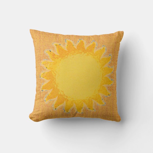 Almohada texturizada de cristal soleado (Anverso)