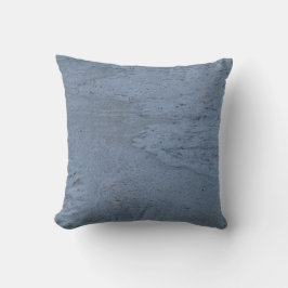 Almohada texturizada de mármol azul