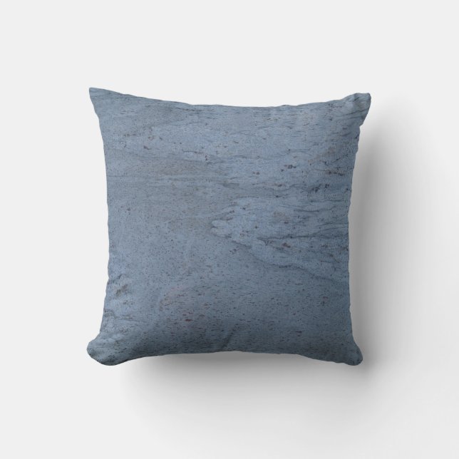Almohada texturizada de mármol azul (Anverso)