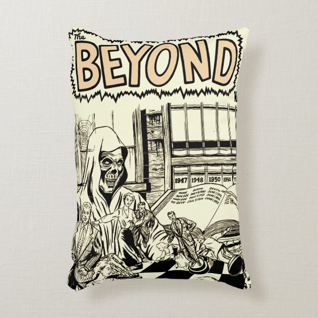 Almohada 'The Beyond de los 50  (Frente (Vertical))