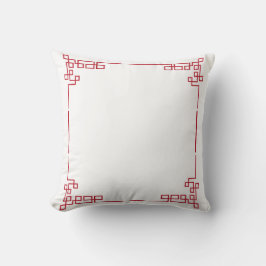 Almohada tibetana personalizable para un hogar con