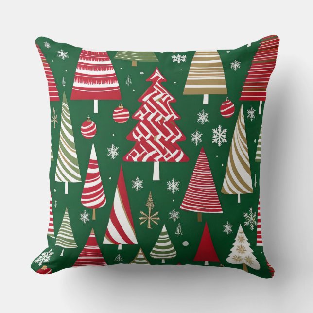 almohada tierra arbol de navidad (Anverso)
