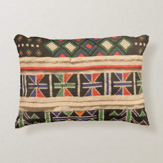 Almohada tribal africana del acento de Boho