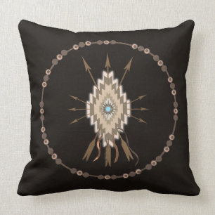 Almohada tribal de la decoración del adorno de la
