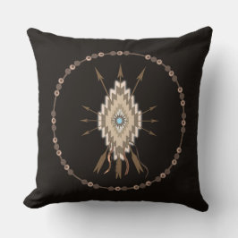Almohada tribal de la decoración del adorno de la