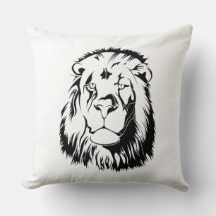 Almohada Tribal León 002