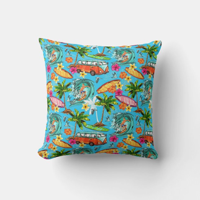 Almohada Tropical (Anverso)