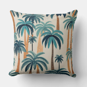 Almohada tropical de palma