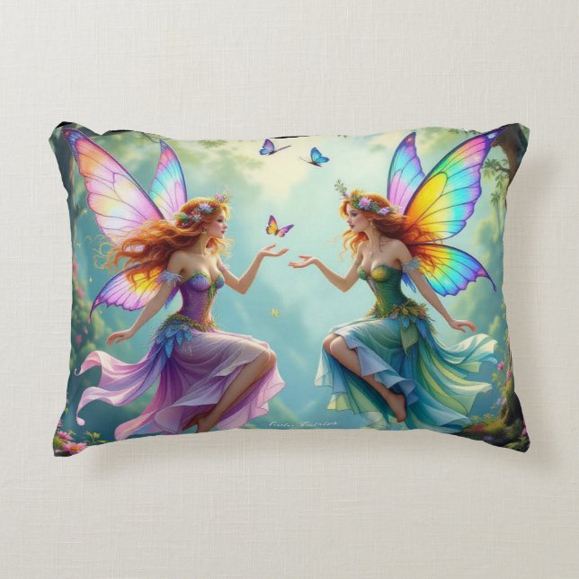 almohada Twin Fairies (Anverso)