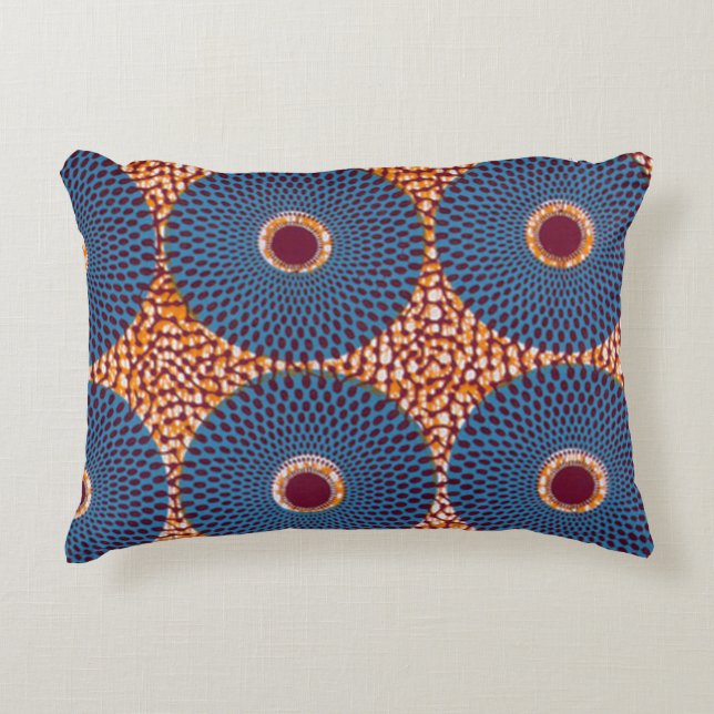 Almohada única africana   16" del modelo X12 " (Anverso)