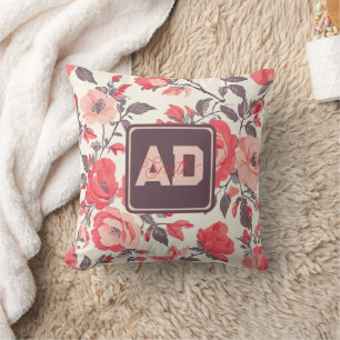 Almohada Única y Hermosa Rosa para Recordar